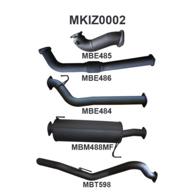 Isuzu DMAX 3.0L 08 - 10 LWB Without Cat (MKIZ0002)