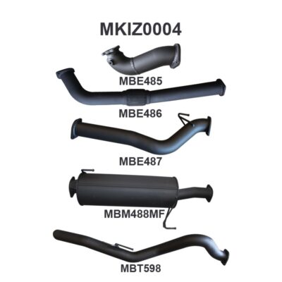 Isuzu DMAX 3.0L 08 - 10 SWB Without Cat (MKIZ0004)