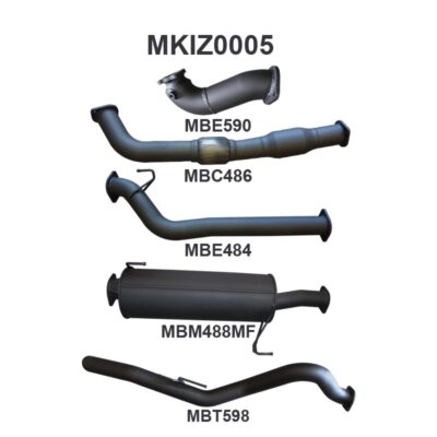 Isuzu DMAX 3.0L 10 - 12 LWB With Cat (MKIZ0005)