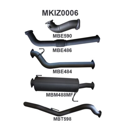 Isuzu DMAX 3.0L 10 - 12 LWB Without Cat (MKIZ0006)