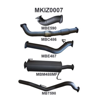 Isuzu DMAX 3.0L 10 - 12 SWB With Cat (MKIZ0007)