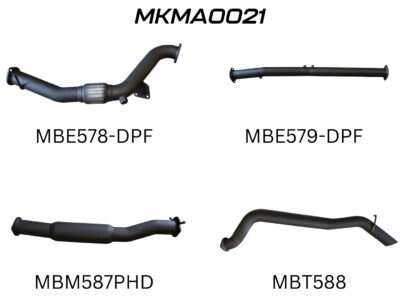 Mazda BT50 DPF 3.2L WITH CAT & HOTDOG (MKMA0021)