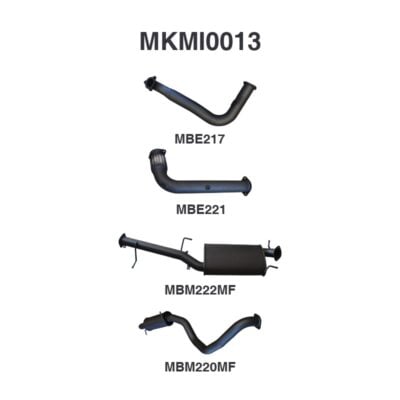 Mitsubishi PAJERO NS AUTO ONLY 3.2L 06-08 Without CAT (MKMI0013)