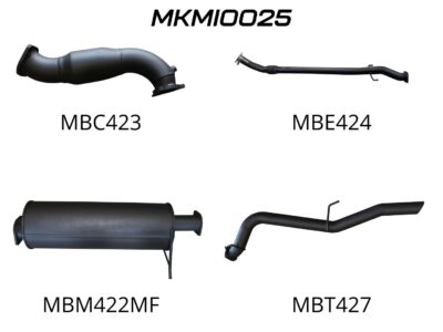 Mitsubishi Triton MN Auto 4X4 2.5L CRD With Cat & Muffler (MKMI0025)