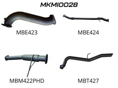 Mitsubishi Triton MN Auto 4X4 2.5L CRD Without Cat with Hotdog (MKMI0028)