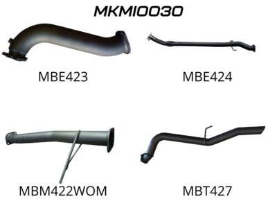 Mitsubishi Triton MN Auto 4X4 2.5L CRD Without Cat & Without Muffler