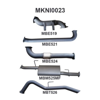 Nissan Navara D40 2.5L MAN Spain Without Cat R Tail (MKNI0023)