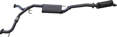 Nissan Patrol Y62 V8 5.6L Wagon 3in Catback With Muffler (MKNI0074)