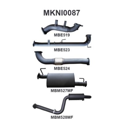 Nissan Pathfinder R51 2.5L Auto SPANISH Cat & DPF Replacement (MKNI0087)