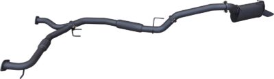Nissan Patrol Y62 V8 5.6L Wagon 3in Catback With Hotdog/Muffler (MKNI0097)