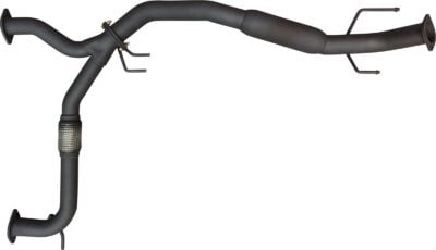 Nissan Patrol Y62 V8 5.6L Wagon, 3in Centre Hotdog - OE Mid Section Replacement (MKNI0098)
