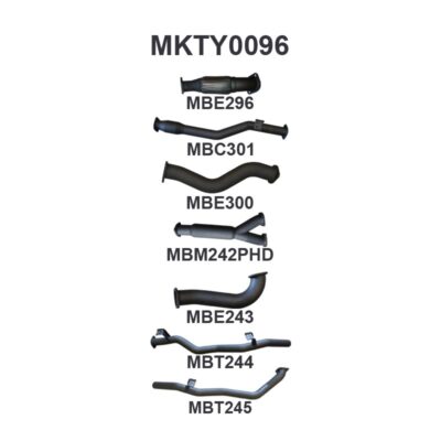 Toyota Landcruiser VDJ79 Dual Cab Twin 3in With Hotdog & Cat (MKTY0096)