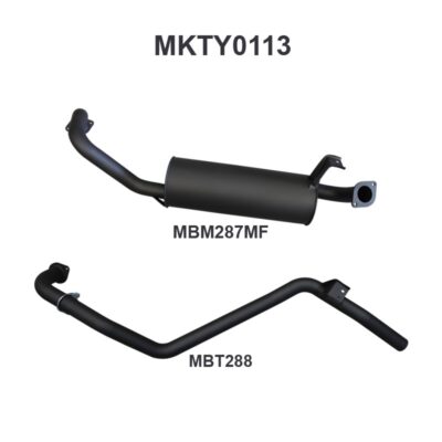 Toyota FZJ80 Landcruiser 2.5in off Extractors (MKTY0113)