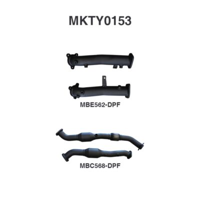 Toyota Landcruiser VDJ200 DPF With Cats