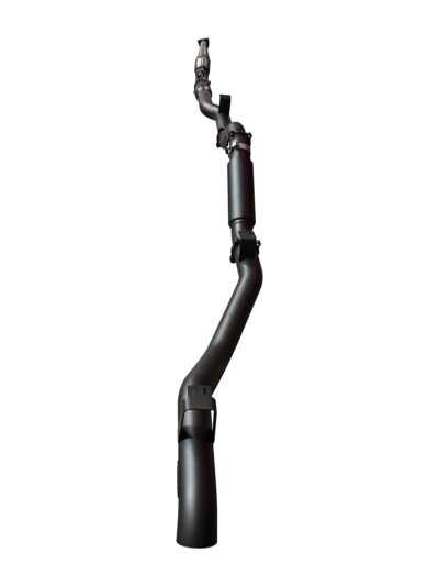 Toyota Landcruiser VDJ79 V8 4.5L TD, Dual Cab Ute 2012-2016, (Without DPF) 4in Single Turbo Back Wit (MKTY0196)