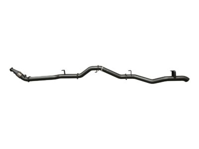 Toyota Landcruiser VDJ79 V8 4.5L TD, Dual Cab Ute 2012-2016, (Without DPF) 4in Single Turbo Back Wit (MKTY0199)
