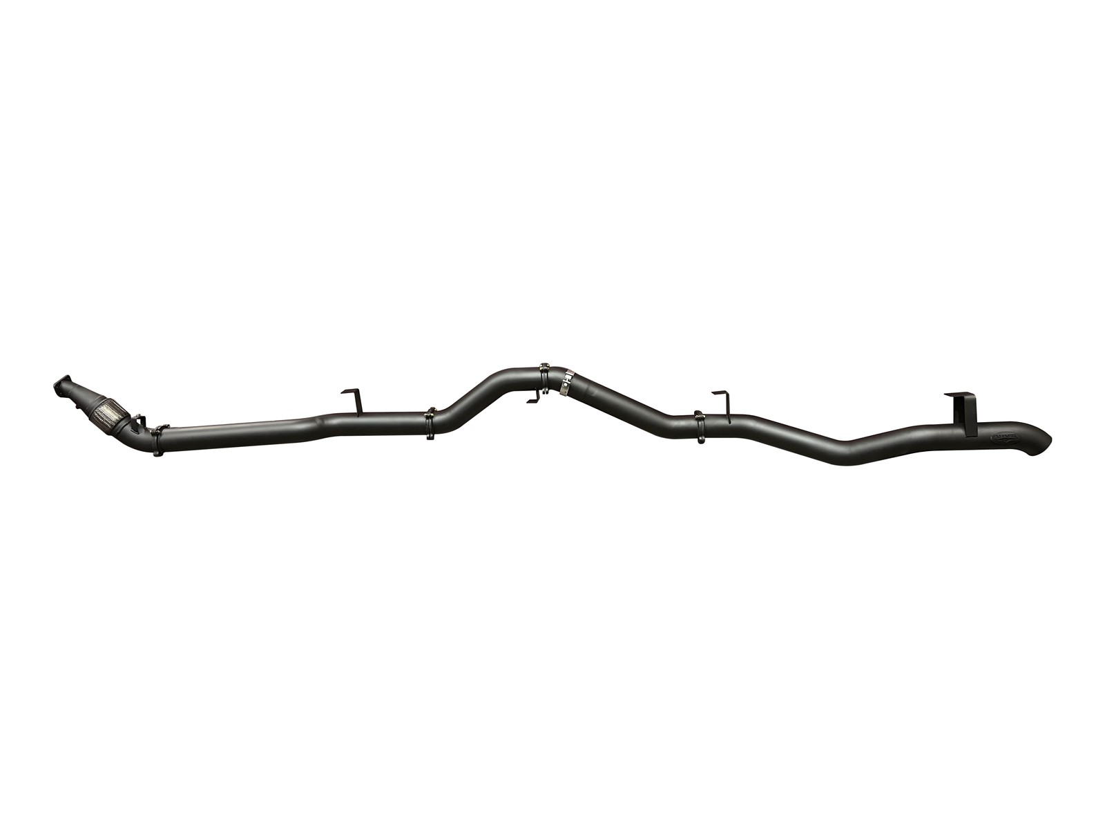 Toyota Landcruiser VDJ79 V8 4.5L TD, Dual Cab Ute 2012-2016, (Without DPF) 4in Single Turbo Back Wit (MKTY0199)