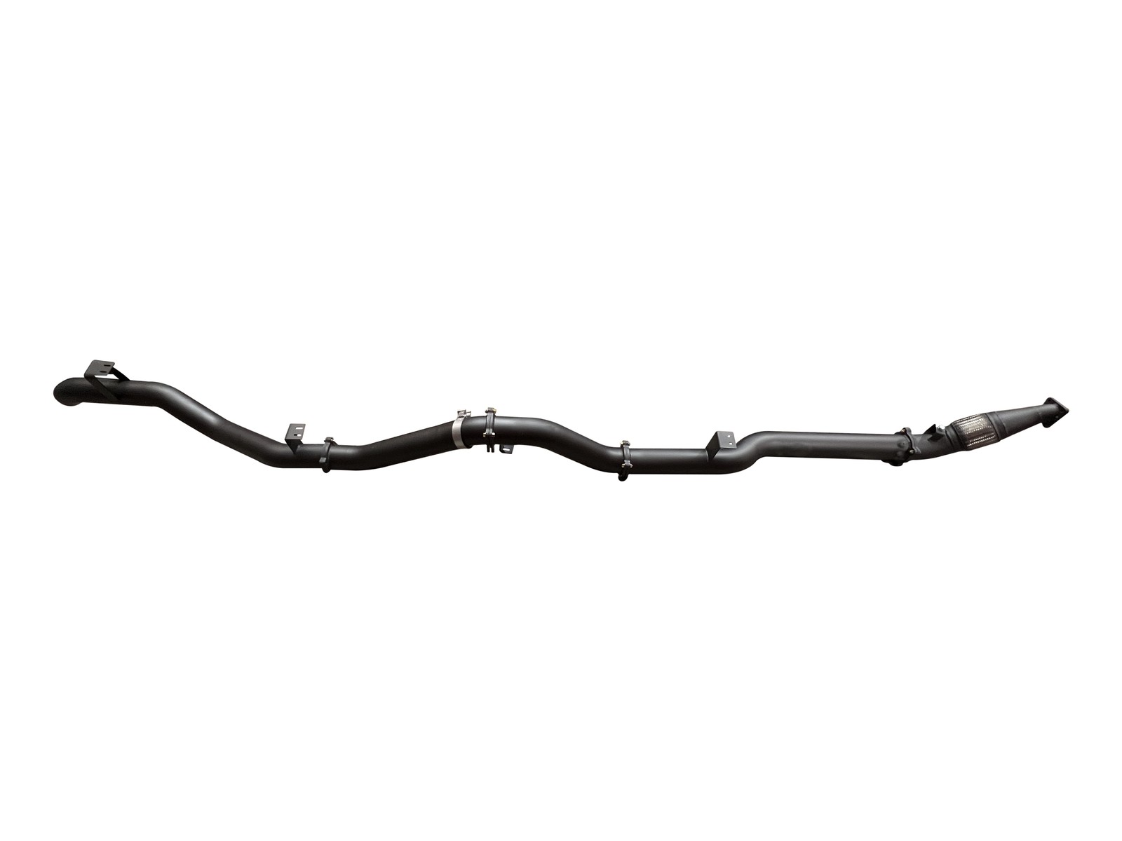 Toyota Landcruiser VDJ79 V8 4.5L TD, Dual Cab Ute 2012-2016, (Without DPF) 4in Single Turbo Back Wit (MKTY0199) - Image 3