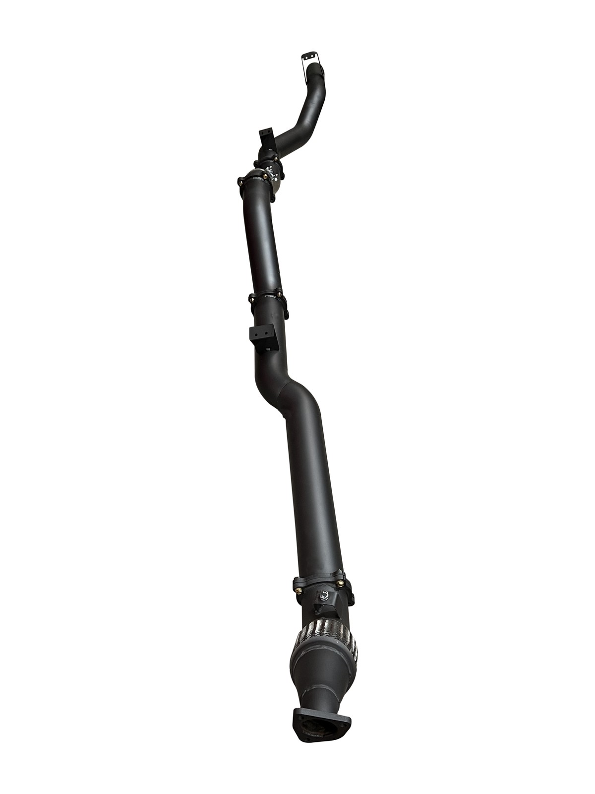 Toyota Landcruiser VDJ79 V8 4.5L TD, Dual Cab Ute 2012-2016, (Without DPF) 4in Single Turbo Back Wit (MKTY0199) - Image 4