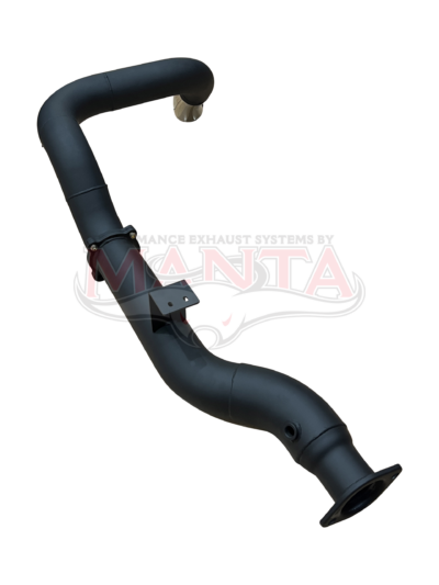 Landcruiser VDJ79 V8 4.5L TD, Dual Cab Ute 2016-2025, DPF Back, 4in Single Side Exit Without Muffler (MKTY0382)