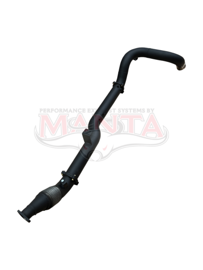 VDJ79 V8 4.5L TD, Dual Cab Ute 2012-2016,(Pre DPF),T/Back 4in Single Side Exit No Cat & No Muffler