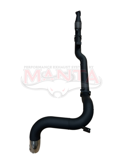VDJ79 V8 4.5L TD, Dual Cab Ute 2012-2016,(Pre DPF),T/Back 4in Single Side Exit No Cat & No Muffler