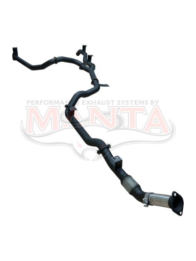 Landcruiser GDJ79 Ute, 2.8L TD, 2023-Current, 3in Dual Exit DPF Back Without Muffler (MKTY0408)