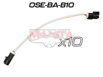 (Pack 10) O2 Sensor Extension Loom (1) Suits BA, BF, FG 5.4L V8. Round 4 Pin Plug