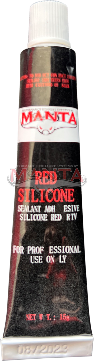 Manta Red Seal Silicone Gasket Sealant -15G Tube
