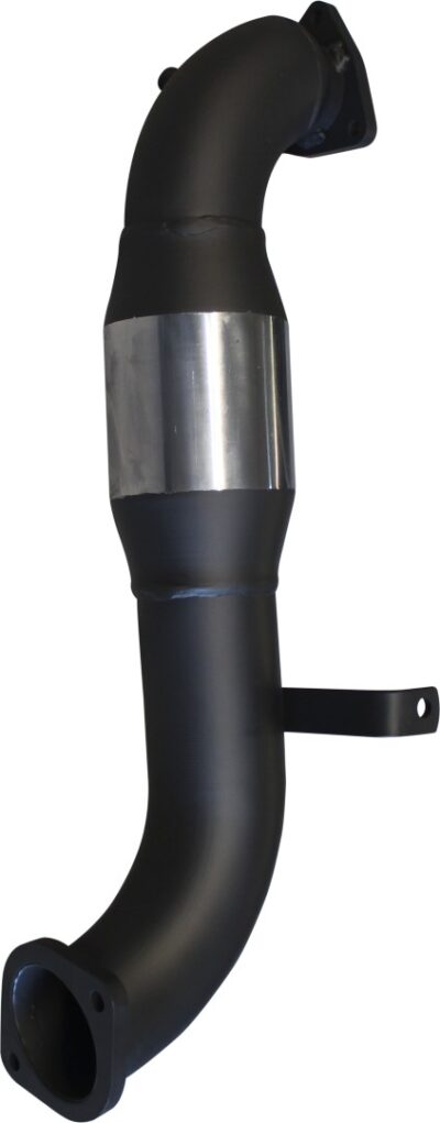 Nissan GU Patrol 3.0L Turbo Diesel 3in Dump Pipe With HIFLOW Cat