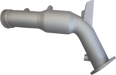 Hilux & Prado 2.8L + 2.4L Replacement DPF Pipe with Cat, Bolts to OEM or Manta DPF-Back Exhaust