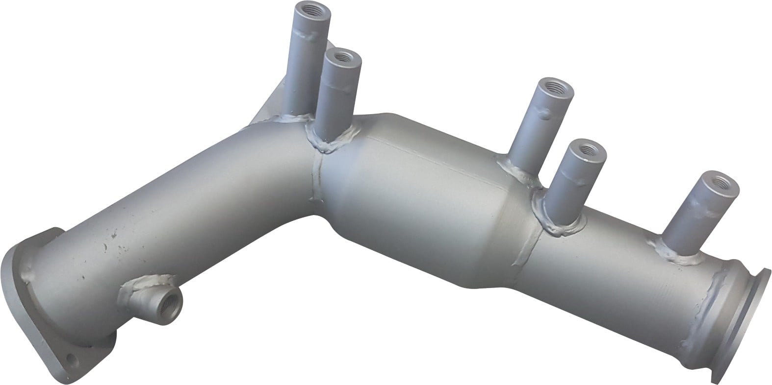 Hilux & Prado 2.8L + 2.4L Replacement DPF Pipe with Cat, Bolts to OEM or Manta DPF-Back Exhaust - Image 3