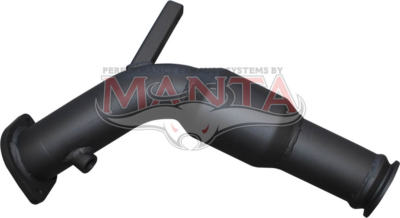 Hilux & Prado 2.8L + 2.4 Replacement DPF Pipe,With O2 Sensor Only bolts to factory exhaust (with cat