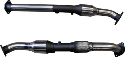 Toyota LandCruiser VDJ200 2016 V8 4.5L Dual 2.5in Engine Pipes With Cats and DPF Sensors