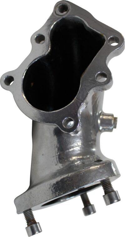 NIssan Patrol GU 4.2L Turbo Diesel 3in Cast Steel Ceramic Coated Dump Pipe, bolts to factory flanges