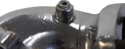NIssan Patrol GU 4.2L Turbo Diesel 3in Cast Steel Ceramic Coated Dump Pipe, bolts to factory flanges