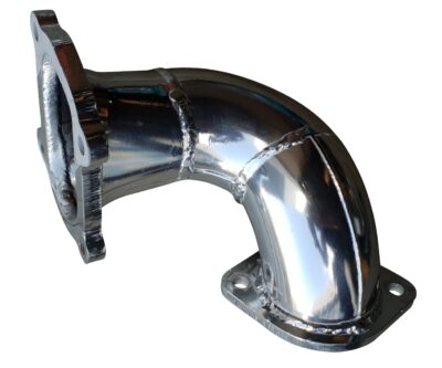 Landcruiser 3in Dump Pipe HZJ75, HZJ78, HZJ79 4.2L TD, 4 Bolt CT26 Toyota Turbo Ceramic Coated