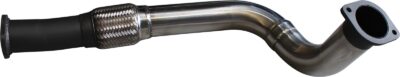 Toyota Landcruiser HDJ78/79 Troop Carrier, Ute 3in Engine Pipe With Flex Off Dump Pipe (SSMBE250)