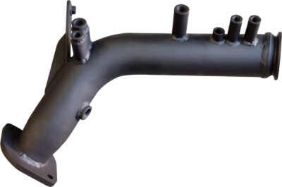 Hilux & Prado 2.8L + 2.4L Replacement DPF Pipe, Bolts to OEM or Manta DPF-Back Exhaust