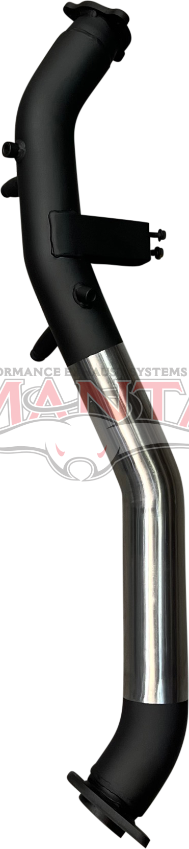 Mitsubishi Triton, Pajero Sport MQ/MR 2.4L TD, 3in Dump Pipe No Cat, With DPF Ports, Bolts To OEM Ex