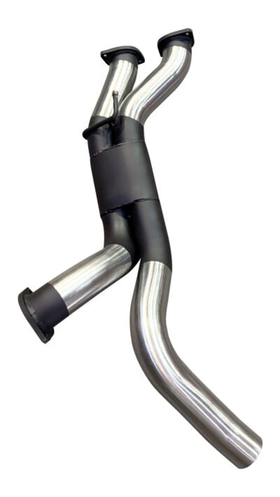 Ford Raptor 3.0L Twin Turbo V6, 3in Dual Over Axle Merge Pipe