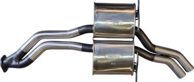 Holden Commodore VP VR VS V8 IRS Sedan Dual 2 1/2in C/Muffler (Single Cat only)