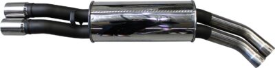 VP Commodore, VR,VS Clubsport, VQ Statesman IRS Dual 2 1/2in Rear Muffler 40mm Short Of MBM121MF (SSMBM127MF)