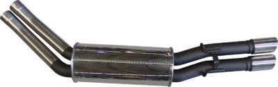 Holden Statesman WH Sedan V8 Dual 2 1/2in Rear Muffler With Chrome Tips (SSMBM173MF)