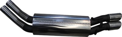 Holden VY Monaro CV8/GTO Coupe V8 Dual 2 1/2in Rear Muffler (SSMBM197MF)