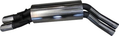 Holden VY Monaro CV8/GTO Coupe V8 Dual 2 1/2in Rear Muffler (SSMBM197MF)