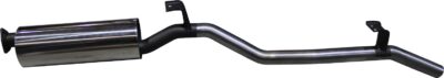 LandCruiser FJ/HJ75 2 1/2in Rear Muffler & Tail Pipe