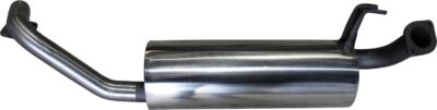 Toyota LandCruiser FZJ80 & HZJ80 2 1/2in Centre Muffler (SSMBM287MF)