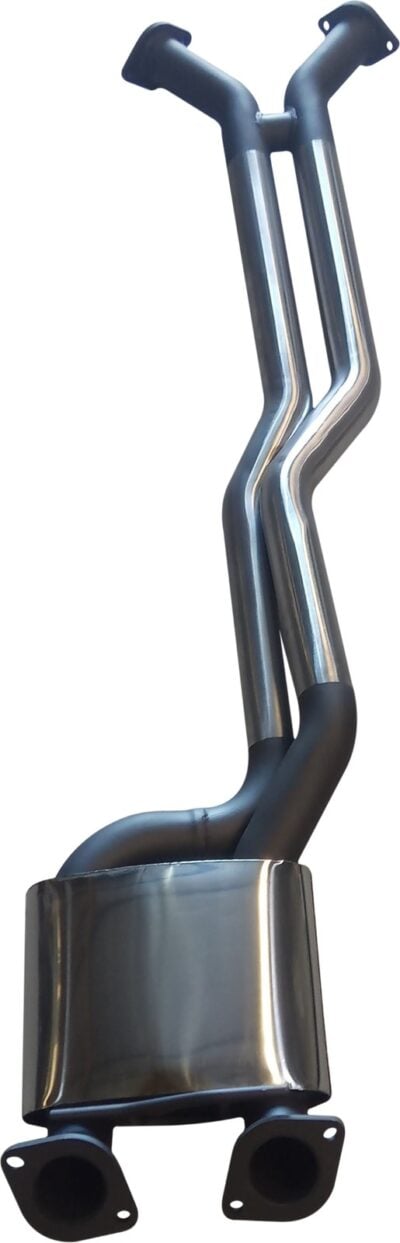 Holden VY - VZ 5.7L V8 1 ton, Crewman Ute 2 1/2in Dual Centre Muffler (SSMBM378MF-R8113)