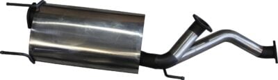 Toyota LandCruiser UZJ100 V8 Wagon 3in Stainless Steel Centre Muffler